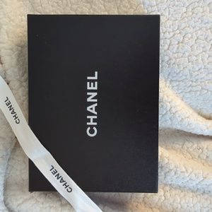 Chanel box and ribbon